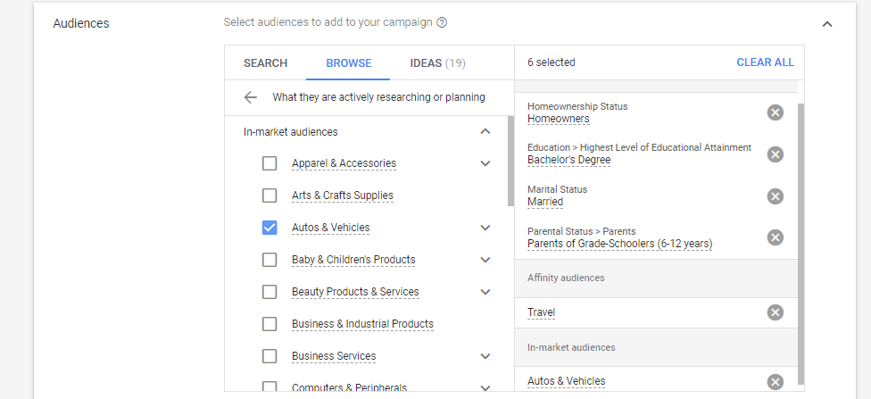 Audience Targeting